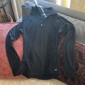 Champion Black Quarter-Zip Pullover size xs